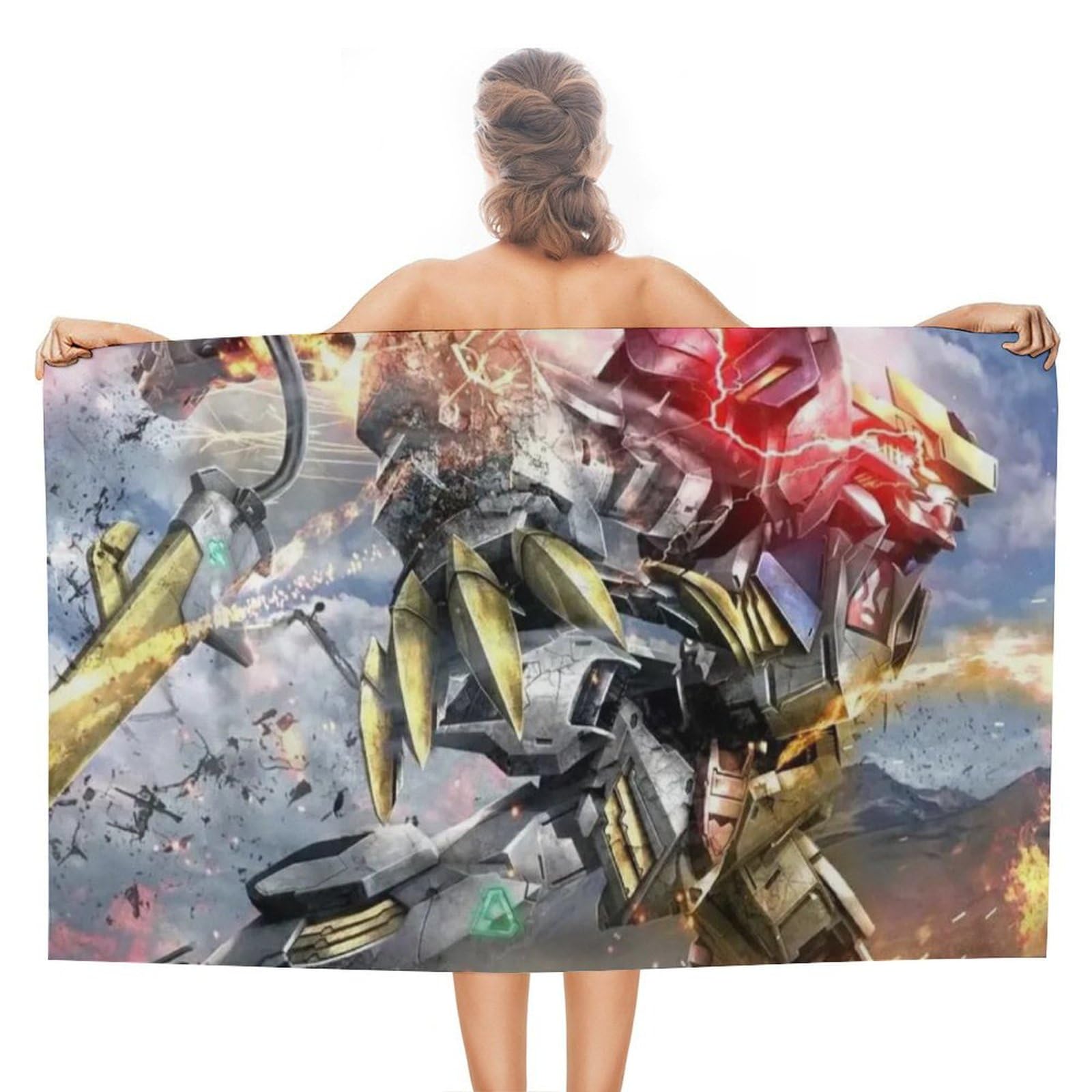 Amazon.co.jp: バスタオル 鉄血のオルフェンズ ガンダムバルバトス